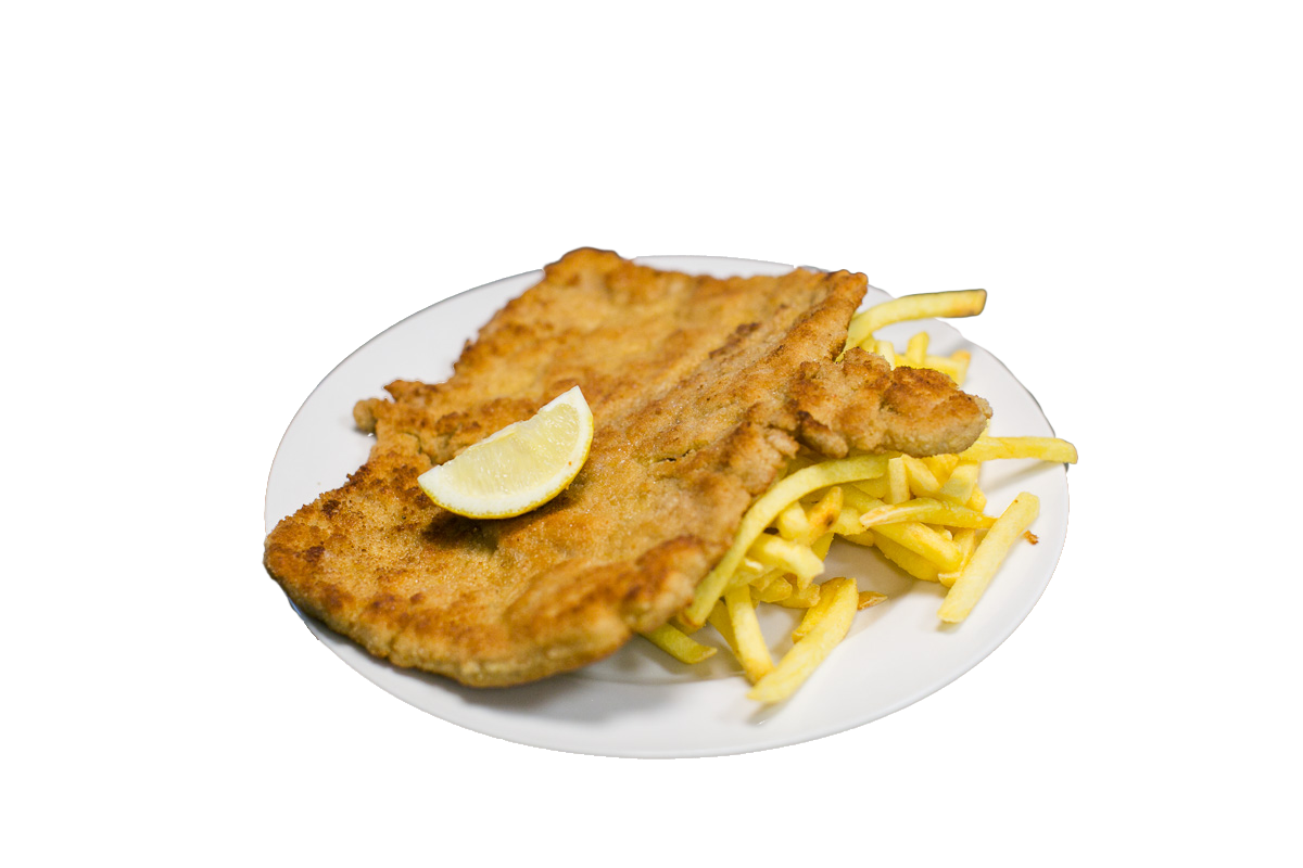 Wiener Schnitzel Mittagsmenü Stögis